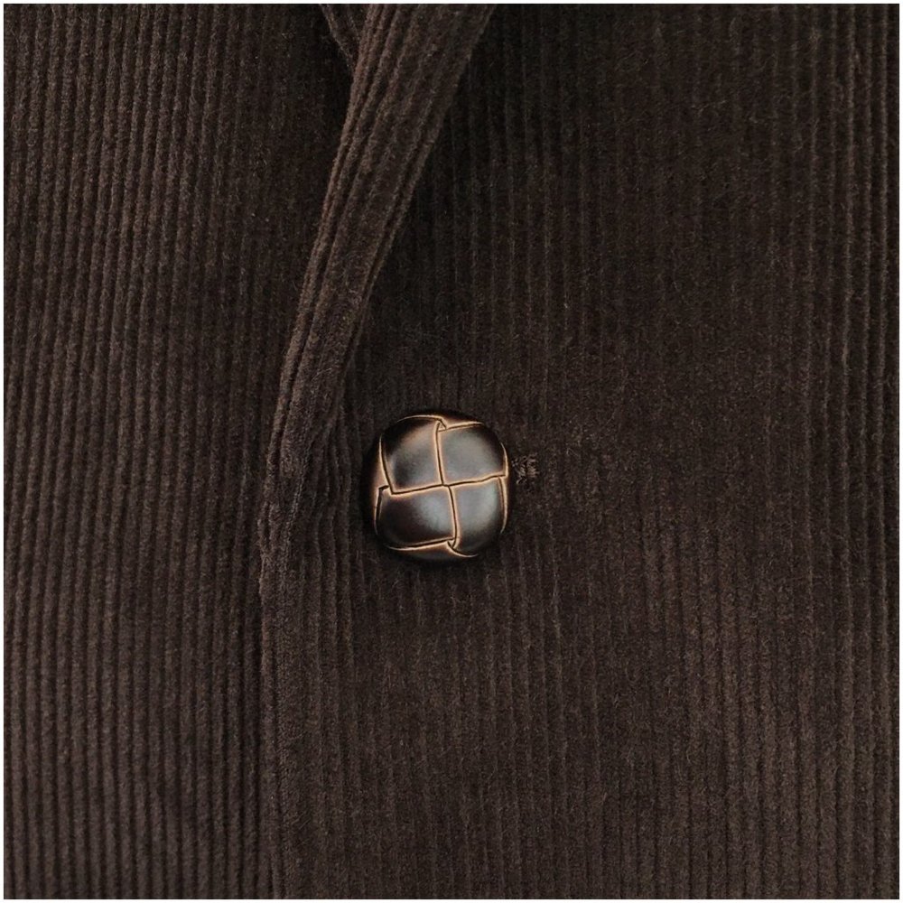 Ralph Lauren Mens Blazer Sport Coat Two Button‎ Corduroy Jacket Size 46R Casual - Picture 5 of 13